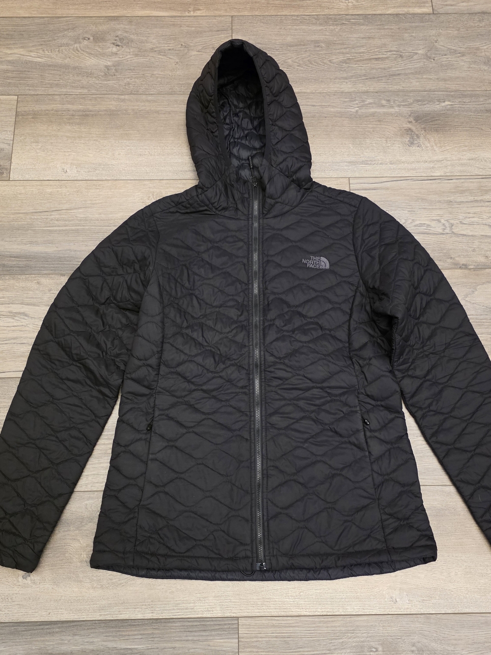 The North Face Women's Black Quilted Hooded Jacket